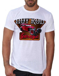 T-shirt homme voiture Hot rod
