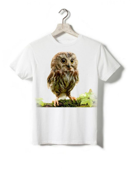 T-shirt enfant avec une petite chouette