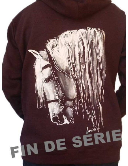 Sweat-shirt - Femme - Cheval espagnol