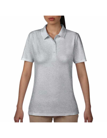 Polos pour femme gris chiné