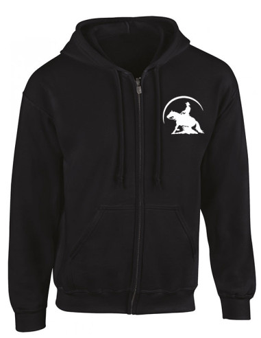 Sweat zippé enfant slidind devant