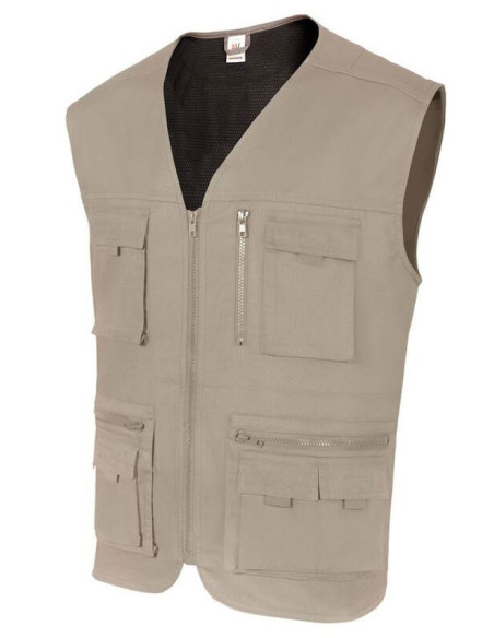 Gilet beige devant
