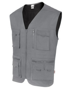 Gilet bleu marine devant. 2