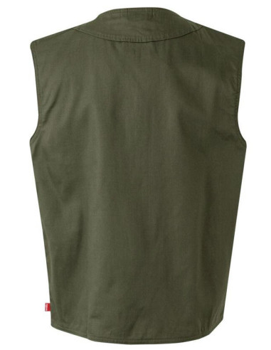 Gilet kaki dos