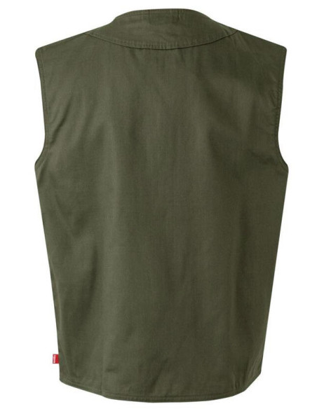 Gilet kaki dos