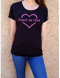 T-shirt femme. Coach de rêve