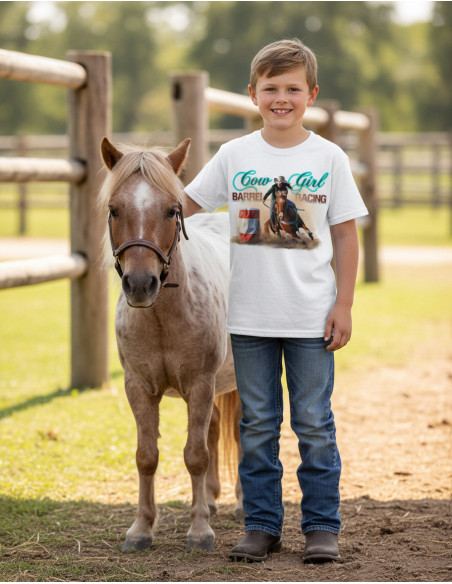 Enfant avec t-shirt