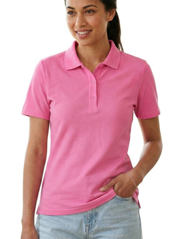 Polo femme rose