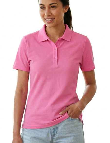 Polo femme rose