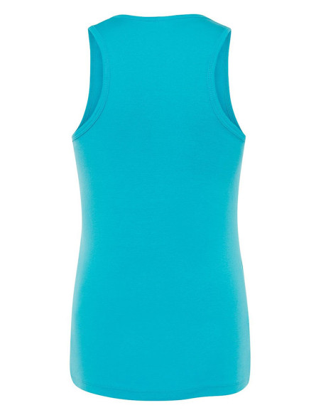 Débardeur turquoise dos.