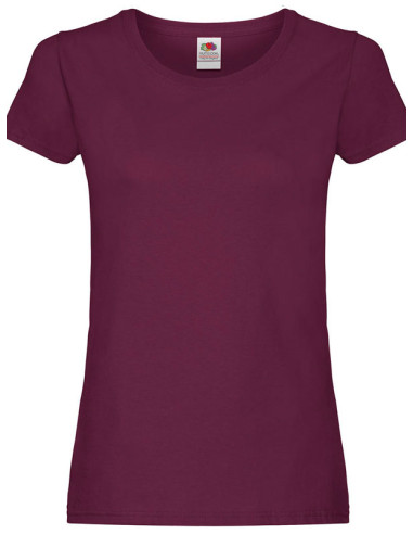 T-shirt bordeaux devant