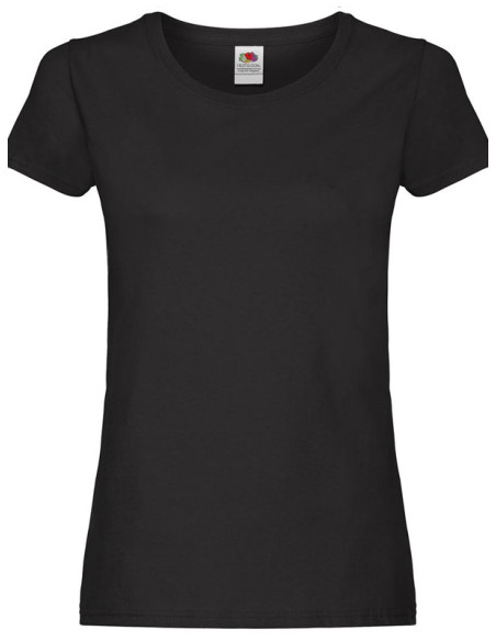 T-shirt noir devant