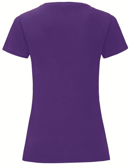 T-shirt violet dos