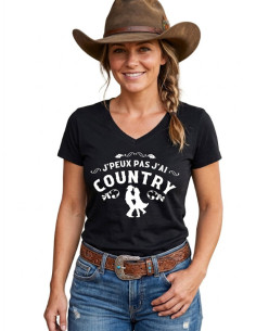 T-shirt country femme. 2